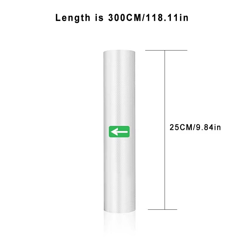 Sous Vide Roll Bags for Vacuum Packing Machine Packaging Food Storage Vacuum Bags for Vacuum Sealer Length Is 300CM