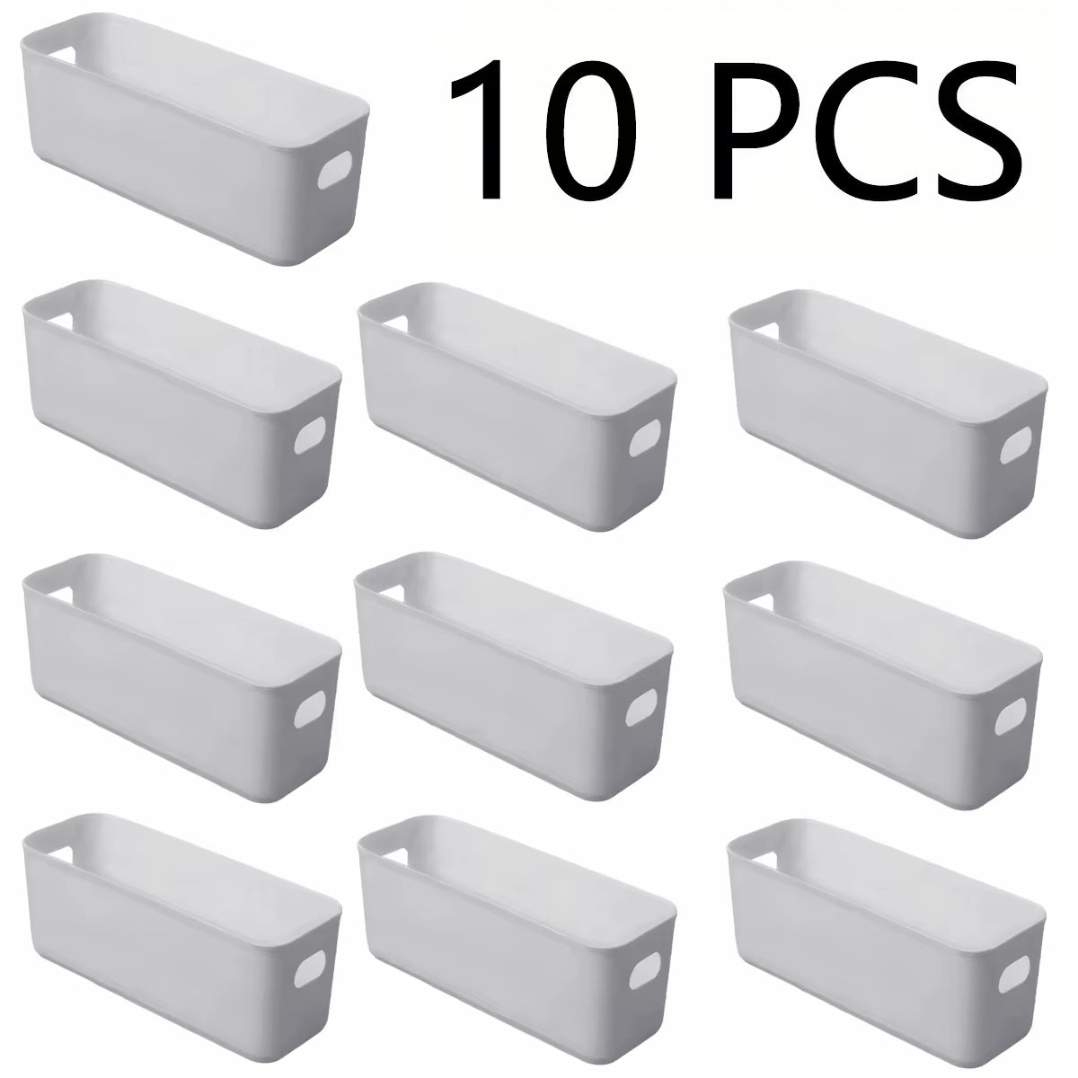10Pcs Multifunctional Storage Box Durable Large-Capacity Desktop Storage Box Underwear Storage Suitable for Sundries Storage