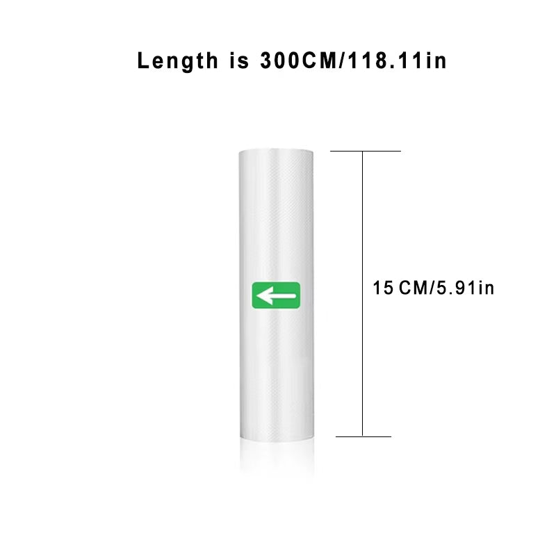 Sous Vide Roll Bags for Vacuum Packing Machine Packaging Food Storage Vacuum Bags for Vacuum Sealer Length Is 300CM