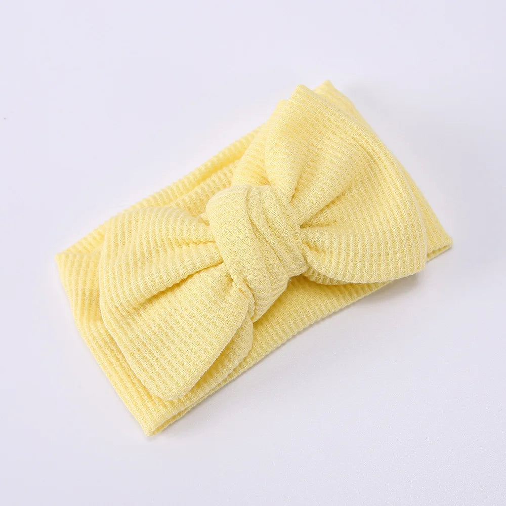 Baby Headbands Bows Baby Girl Headband Newborn Gift Elastic Hair Bands Children Turban Kids Infant Hair Accessories
