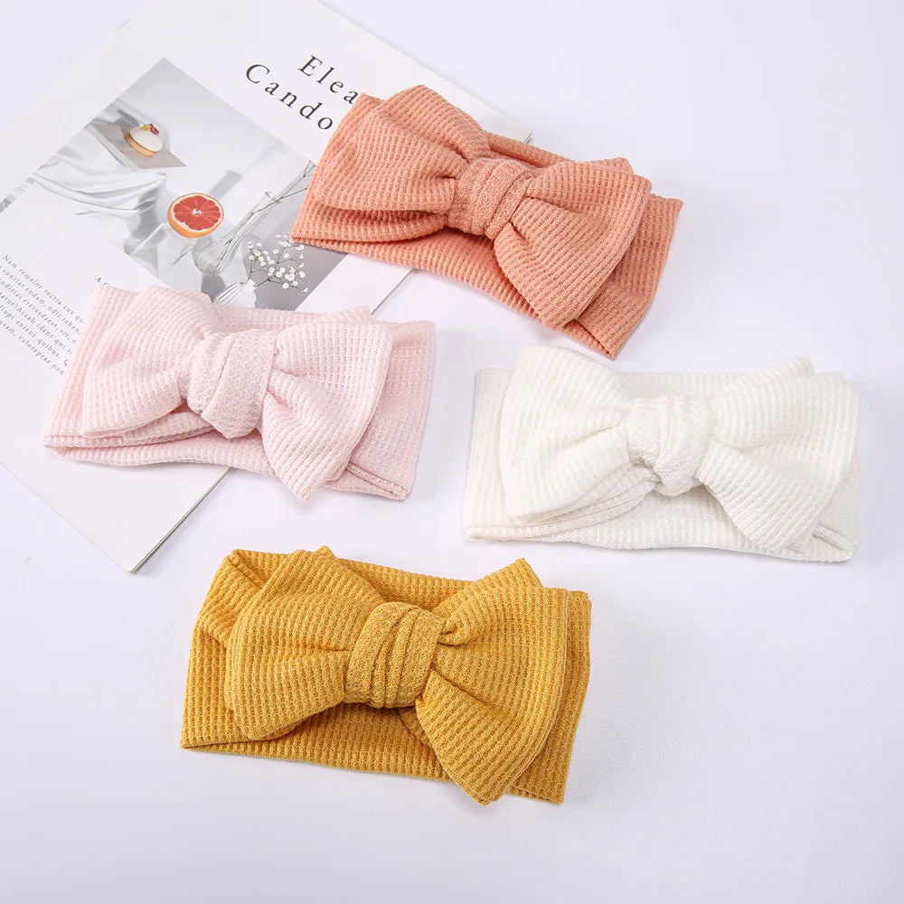 Baby Headbands Bows Baby Girl Headband Newborn Gift Elastic Hair Bands Children Turban Kids Infant Hair Accessories