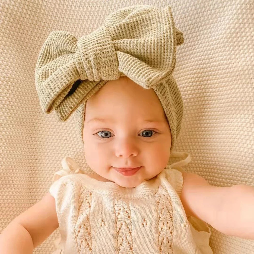 Baby Headbands Bows Baby Girl Headband Newborn Gift Elastic Hair Bands Children Turban Kids Infant Hair Accessories