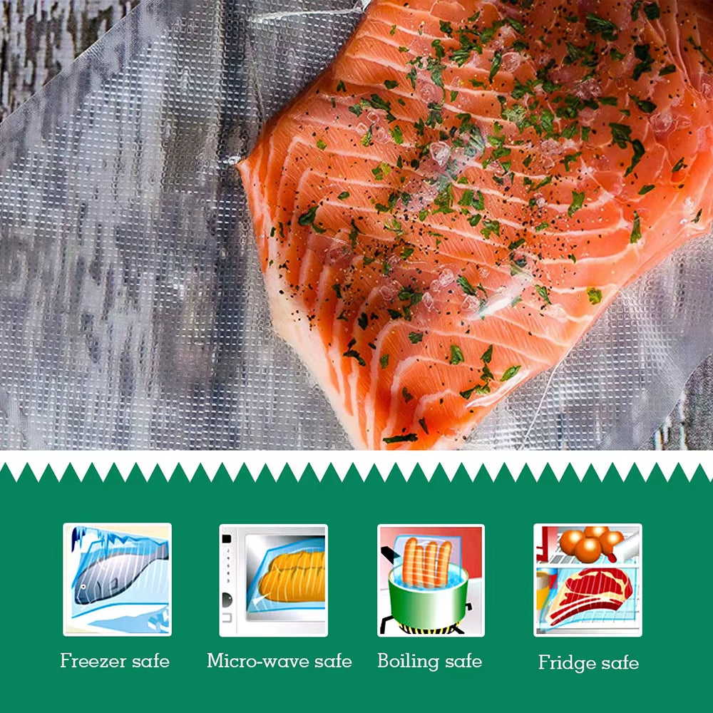 Sous Vide Roll Bags for Vacuum Packing Machine Packaging Food Storage Vacuum Bags for Vacuum Sealer Length Is 300CM