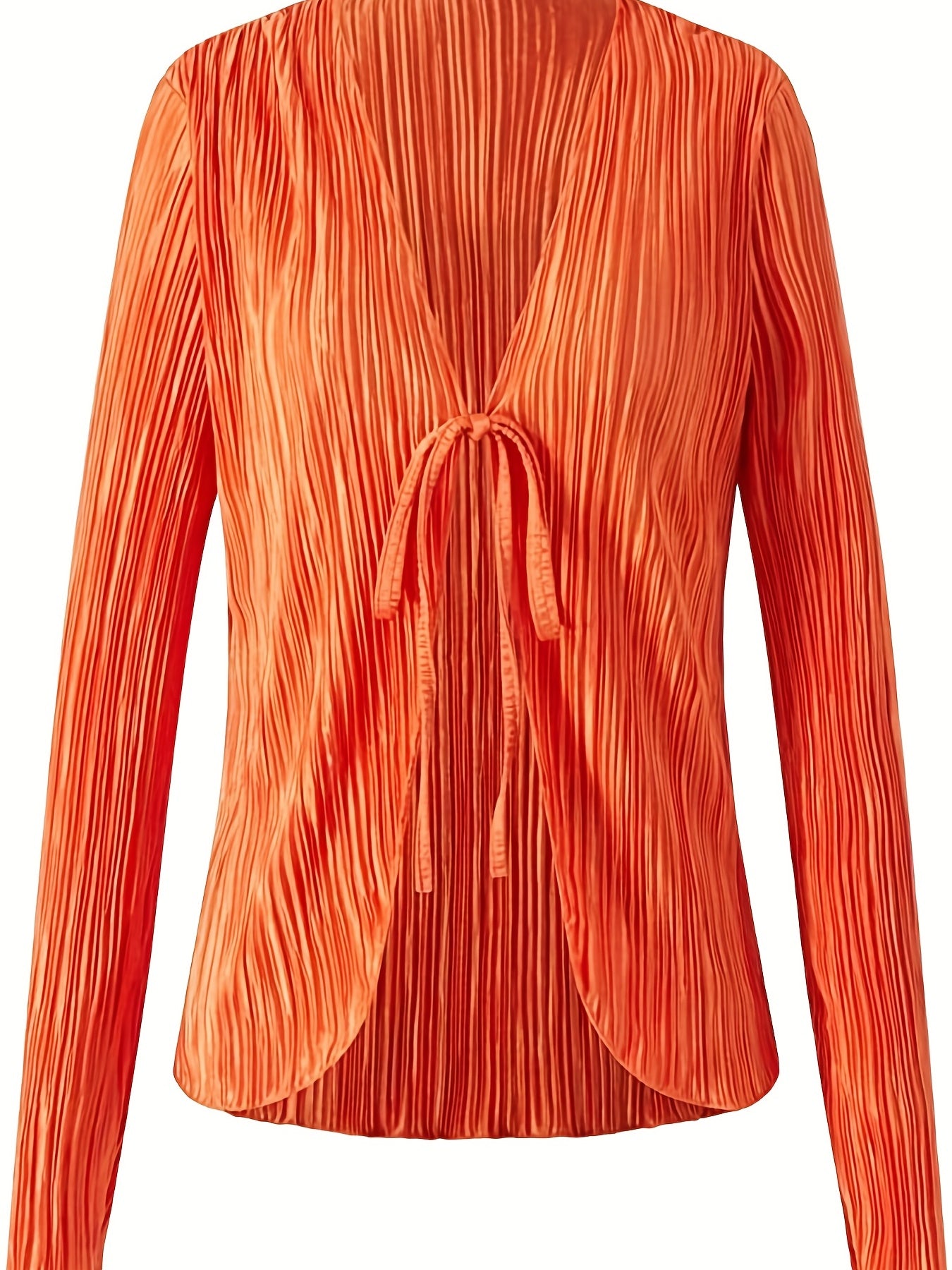 Women's Sheer Mesh Flare Sleeve Crop Top