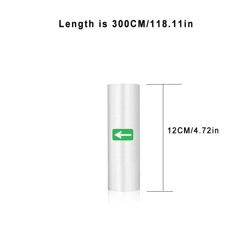 Sous Vide Roll Bags for Vacuum Packing Machine Packaging Food Storage Vacuum Bags for Vacuum Sealer Length Is 300CM