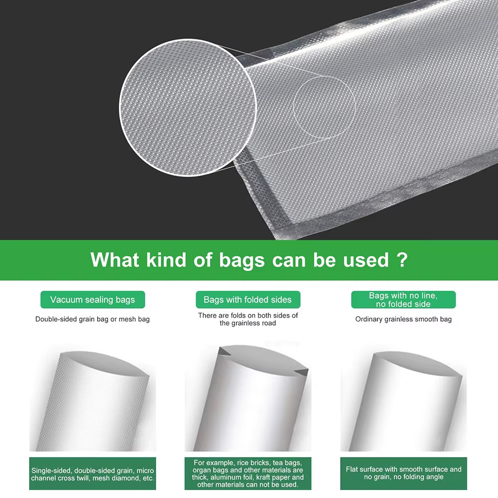 Sous Vide Roll Bags for Vacuum Packing Machine Packaging Food Storage Vacuum Bags for Vacuum Sealer Length Is 300CM